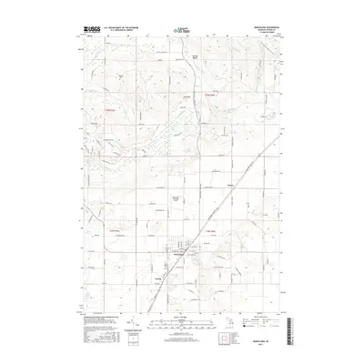 2017 Map of Mancelona, 2017 Print