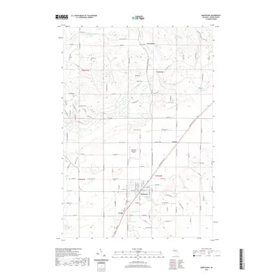 2019 Map of Mancelona, 2019 Print