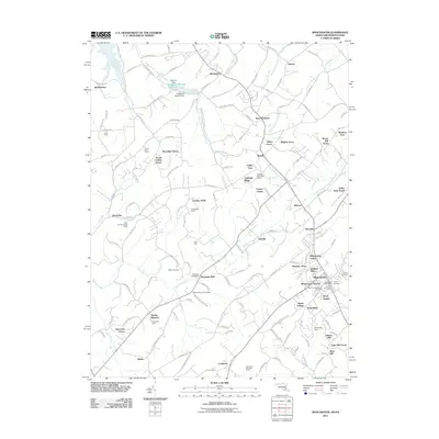 2011 Map of Manchester, 2011 Print