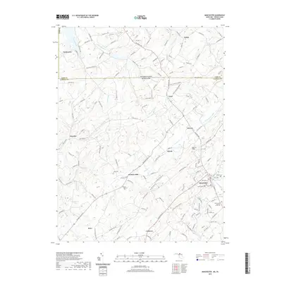 2019 Map of Manchester, 2019 Print