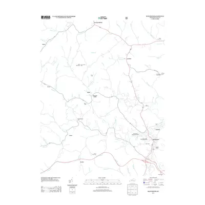 2013 Map of Manchester, 2013 Print