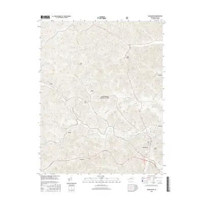 2016 Map of Manchester, 2016 Print