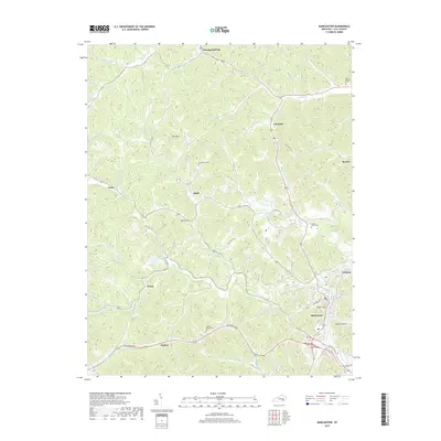 2019 Map of Manchester, 2019 Print