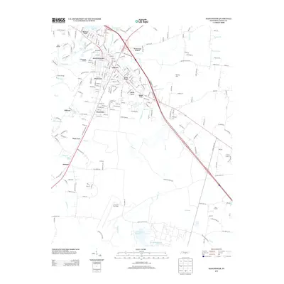 2013 Map of Manchester, 2013 Print