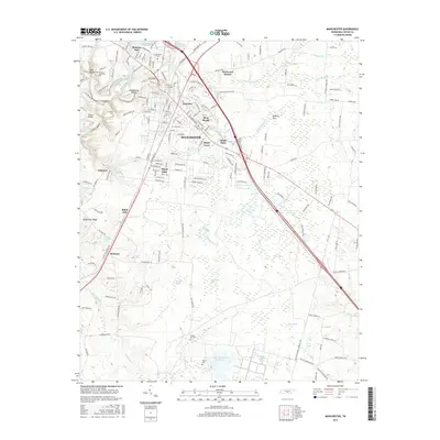 2016 Map of Manchester, 2016 Print