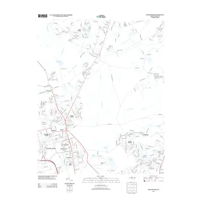 2013 Map of Manchester, 2013 Print