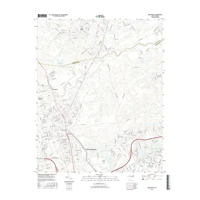 2016 Map of Manchester, 2016 Print