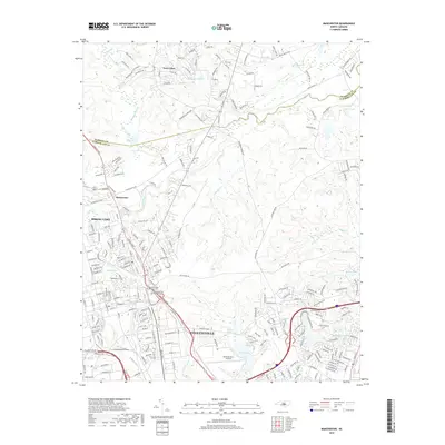 2019 Map of Manchester, 2019 Print