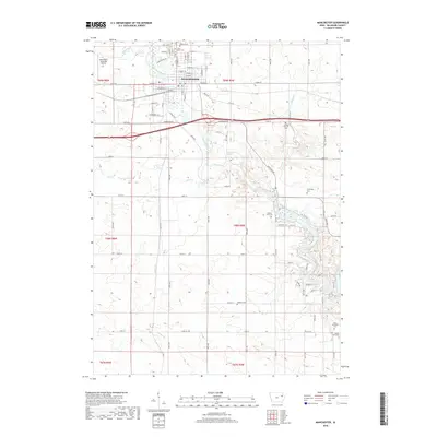 2018 Map of Manchester, 2018 Print