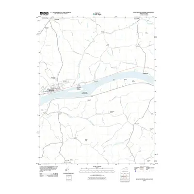 2010 Map of Manchester Islands, 2010 Print