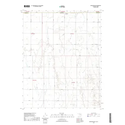 2018 Map of Manchester NW, 2018 Print