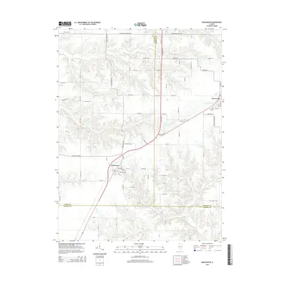 2015 Map of Manchester, 2015 Print