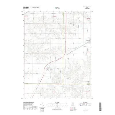 2018 Map of Manchester, 2018 Print
