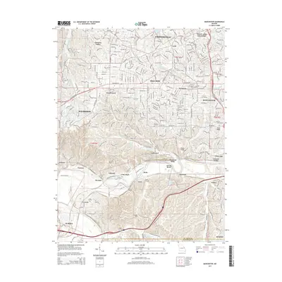 2015 Map of Manchester, 2015 Print