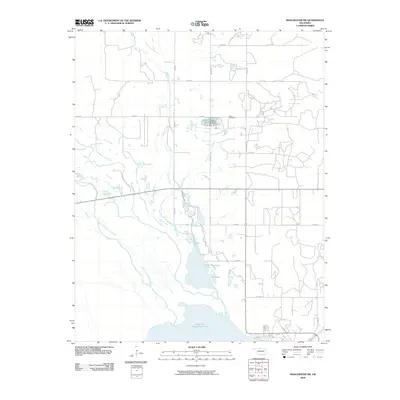 2009 Map of Manchester SW, 2009 Print