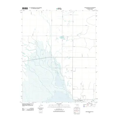 2012 Map of Manchester SW, 2012 Print