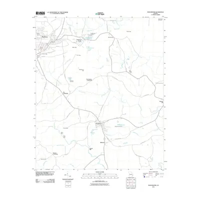 2011 Map of Manchester, 2011 Print