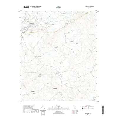 2020 Map of Manchester, 2020 Print
