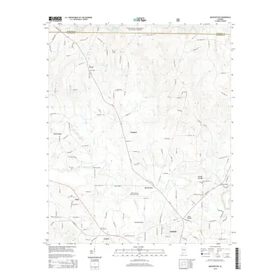 2014 Map of Manchester, 2014 Print