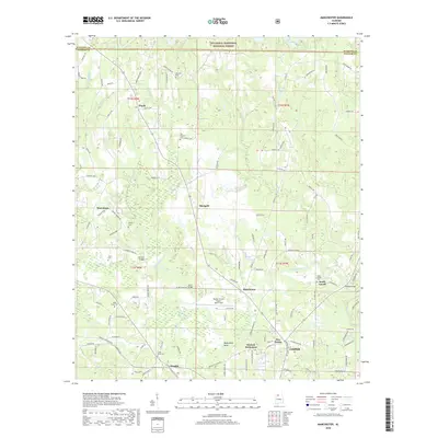 2018 Map of Manchester, 2018 Print