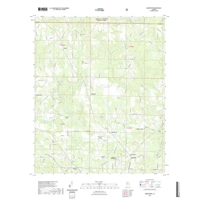 2021 Map of Manchester, 2021 Print