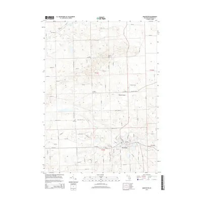2014 Map of Manchester, 2014 Print