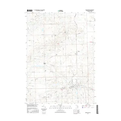 2017 Map of Manchester, 2017 Print