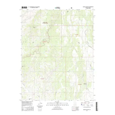2017 Map of Mancos Jim Butte, 2017 Print