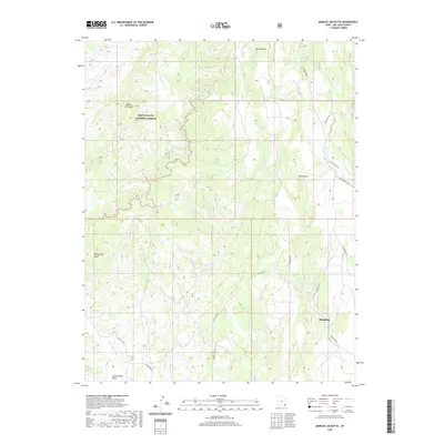2020 Map of Mancos Jim Butte, 2020 Print