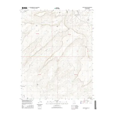 2017 Map of Mancos Mesa NE, 2017 Print