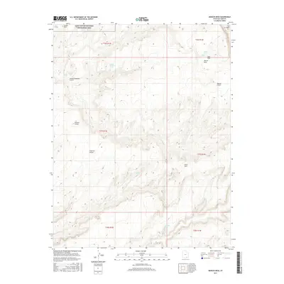 2017 Map of Mancos Mesa, 2017 Print