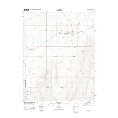 2013 Map of Mancos, 2013 Print