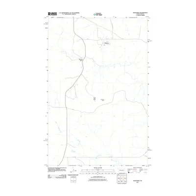 2011 Map of Mandaree, 2011 Print