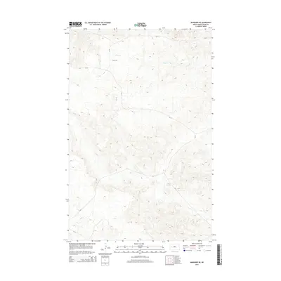 2014 Map of Mandaree NE, 2014 Print