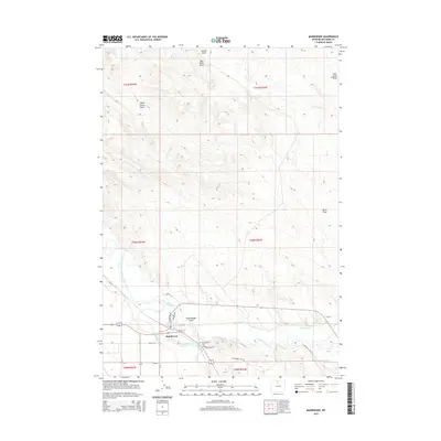 2015 Map of Manderson, 2015 Print