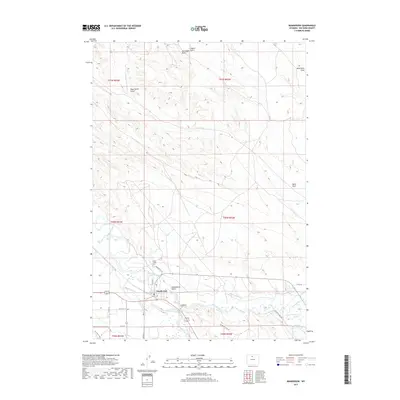 2017 Map of Manderson, 2017 Print