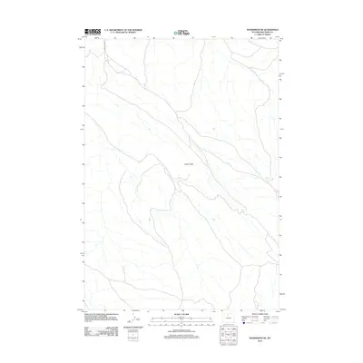 2012 Map of Manderson NE, 2012 Print