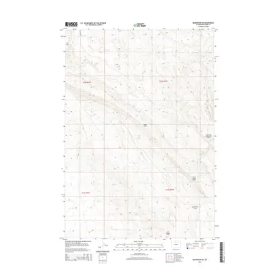 2015 Map of Manderson NE, 2015 Print