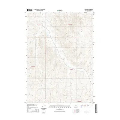 2015 Map of Manderson, 2015 Print