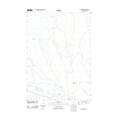 2012 Map of Manderson SE, 2012 Print