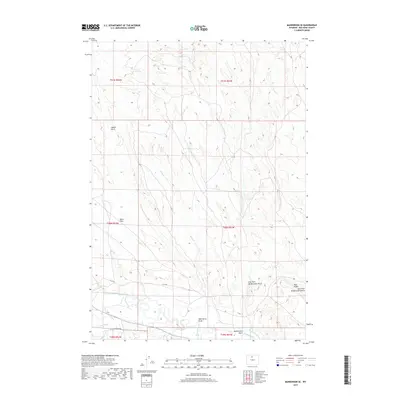 2017 Map of Manderson SE, 2017 Print