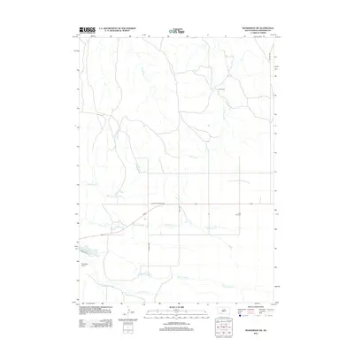 2012 Map of Manderson SW, 2012 Print