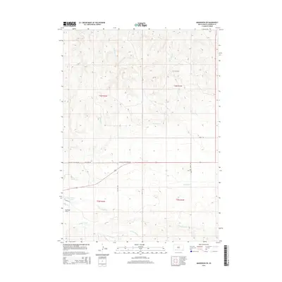 2015 Map of Manderson SW, 2015 Print