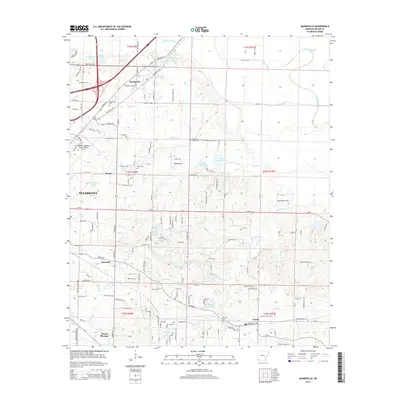 2014 Map of Mandeville, 2014 Print