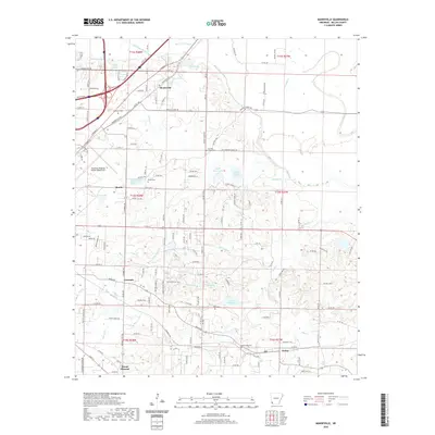 2020 Map of Mandeville, 2020 Print