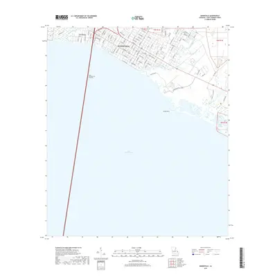 2018 Map of Mandeville, 2018 Print