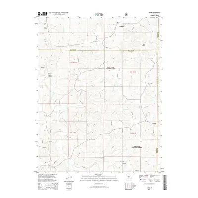 2015 Map of Manes, 2015 Print
