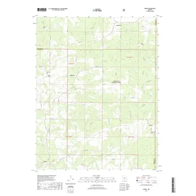 2017 Map of Manes, 2017 Print