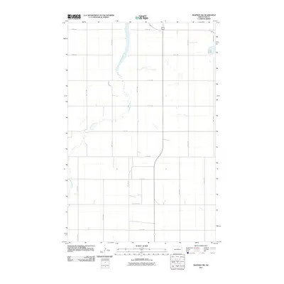 2011 Map of Manfred NW, 2011 Print
