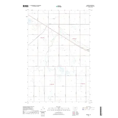 2018 Map of Manfred, 2018 Print